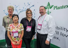 Jim, Joyce and Sanda of Plant Prod Inc. together with Marc Lebl, the CEO of Haifa North America.
