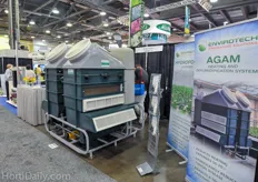 The Agam unit at the booth of Envirotech.