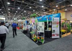 The booth of Global Horticulture.