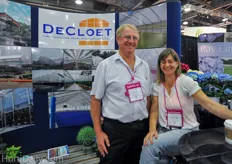 Ben DeCloet and Bekki Vanleeuwen of De Cloet Greenhouse Manufacturing.