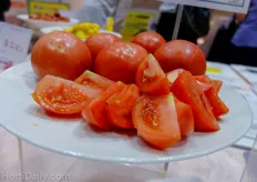 Japanese are big fan of pink tomimaru mucho tomatoes