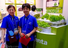 Syngenta Japan was especially promoting lettuce varieties for NFT and aquaponics.