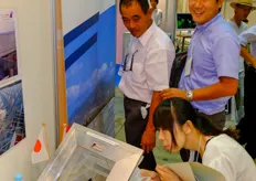 Japanese interest in HollandGaas insect netting system.