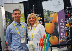 Rafael Ruiz and Yolanda Przytocki of De Ruiter Seeds.