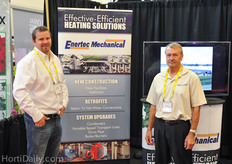 Alex Brouwer and Paul Van Wingerden of Enertec.