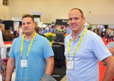 Mike Guenther and Ruben Houweling of Houwelings Propagation.