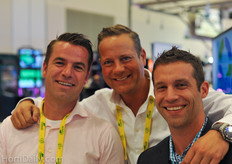 Henk Verbakel (Havecon), Gideon de Jager (Codema) and John Adams (Havecon)