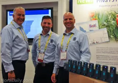The team of Priva Canada: Bill Whittaker, Dave Taylor and Mike Marino