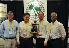 Millenniumsoils won the award for the best technical stand.