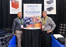 Jeff Smesmo and Don Lutz of T.O. Plastics.