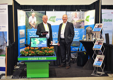 Erfgoed's Adri Krijgsman and Hugo Spaans.