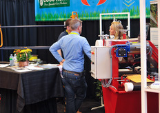The booth of Global Horticultural Inc.