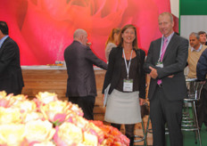 Florence Arnaud and Christoph Heymer from Rosen Tantau.