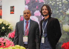 Avinash Mokate and Juan Demian Requena Morales from Continetal Breeding