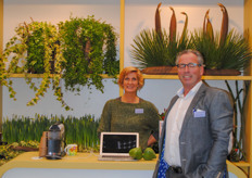 Gerda Weerheim and Willem Huizer from Flora United.