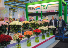 Roses presented at the large Lex+ Stand.