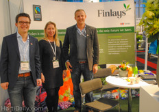 Joost van Doorn, Patricia Franse, Maarten Piet from Finlays.