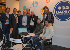 The Team of Barile Flowers and visitors.