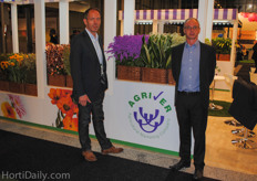 Jan Spaargaren and Clive Sluter from Agriver.