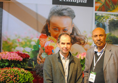 Koen De Roeven from Spirit and Yohanes Abebe from Ethiopian Horticulture development agency.