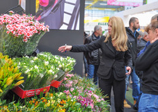 Valentine's Day packaging on display