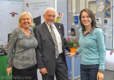 Stelzner's Maaike, Horst and Maria experienced a good trade show with their advanced measure instruments.