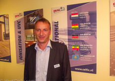 Joost van Klink of Celtic. Celtic has departments in The Netherlands, Africa and Kazachstan