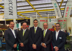 Jan Willem Lut, Maciej Pula, Francisco, Hugo Nijgh and Ingnacio Rodriguez Gracia of Sercom.