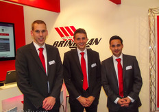 Richard Hagedoorn, Thom van der Spek and Vincent van der Wilk of Brinkman.