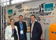 Marije de Bruijn, Rijndert Baars and Janwillem van der Endt of QEP Holland