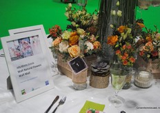 Wafi Natural Flowers created one of the showcases