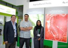 Khaled Waleed Nazzal, Hani Al Sharif and Mariam Saeed Al Jenaibi