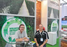Harnois had a booth inside the expo, as well as a large demo Luminosa greenhouse outside.