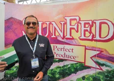 Juan Carlos Leon was previously with Stepac, but is now representing the growers of SunFed.