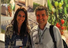 Adriana Sutherland Galimberti is building the first high tech greenhouse in Brazil. She visited the show together with the delegation of Andres Da Silva.