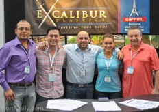 The team from Excalibur Plastics. An interview with them will follow on HortiDaily.com
