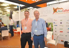 Frank Hoogendoorn of the Dutch Embassy together with Agricultural counselor Jean Rummenie.
