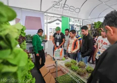 Many interest in OASIS hydroponic systems.