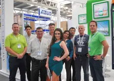 The team from Asesores en Invernaderos together with the group of Ducth suppliers.