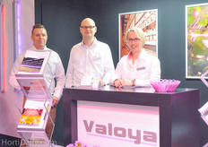 Ate Korkalainen, Rabbe Ringbom and Sanna Naveri from Valoya.