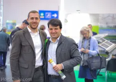Inaki Gil Boronat and Pascual Sanz Tortosa of Spanish greenhouse builder ININSA visiting the show. They also had a booth at IPM Essen.