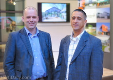 Hans van Bokhoven and Omri Morag of E-Point Agro and Paskal technologies.