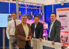 The team from Cambridge Hok & Hotbox : Matthew Simpson, Kevin Robinsson, Noel O'Leary and Steve Hinch.