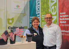 Laura Kunkle and Michael Gaery of AmericanHort.