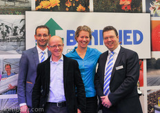Jorgen Bartels (Benfried), Marcel Schoondergang & Jorien Schouten (Sudlac) and Fred van Veldhoven of Benfried