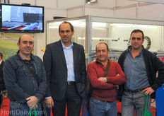 Spanish growers of Inverprao visiting Loris Gallo of Urbinati.