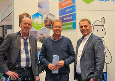 Jos Houwen of Frutura, Luuk Runia of Asian Perlite Malaysia and Edo Raus of Dalsem.