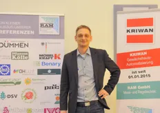 Dominik Bretz of RAM. RAM has recently acquired KRIWAN.