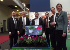 Hugo Paans, Adrie Krijgsman, Cock van Bommel, Machiel Paans, Peter Vos and Lizanne van Stuijvenberg of Erfgoed