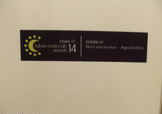 Bonar was winner of the ITMA future materials with the best innovation in agrotextiles.